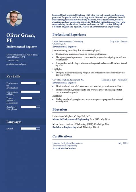 24 Best Engineering Resume Examples and Templates for 2025 - ResumeBuilder.com