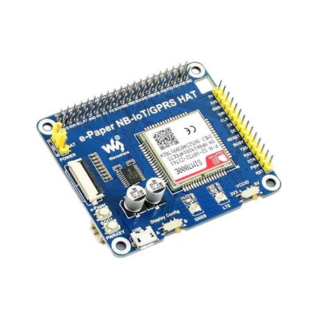 e-Paper IoT Driver HAT for Raspberry Pi, Supports NB-IoT/eMTC/GPRS – MG ...