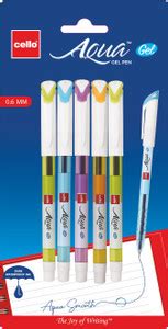 Cello Aqua Gel Pen - Buy Cello Aqua Gel Pen - Gel Pen Online at Best ...