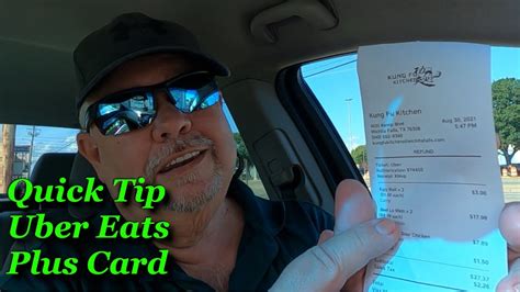 Quick Tip On Uber Eats Plus Card | Uber Eats Pay Card Tip - YouTube