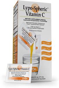 LIVON lypo spheric vitamin c supplements liposomal Technology- 30 ...