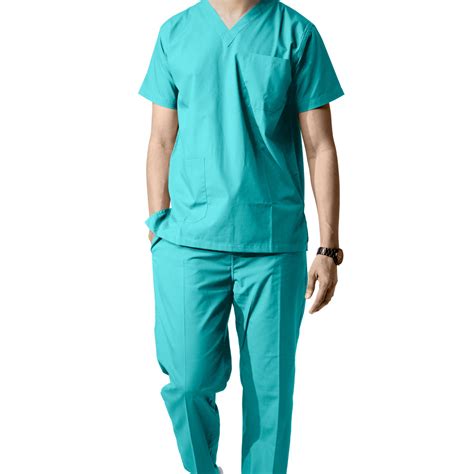Male Scrub Suit - DSV - Light Green – Uniform Craft