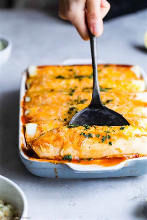 Healthy Chicken Enchilada Recipe