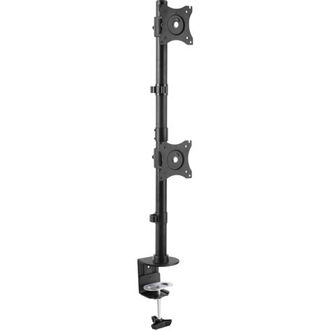 StarTech.com Vertical Dual Monitor Mount - Heavy Duty Steel - for VESA ...