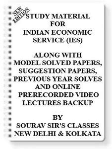 Study Notes Material On Economic Service 2021-2022 Version ( Pack Of 7 ...