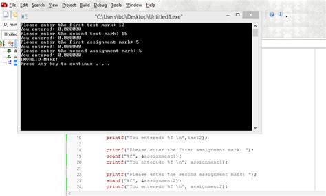 C Programming If Else Statement Using Turbo C 的图像结果
