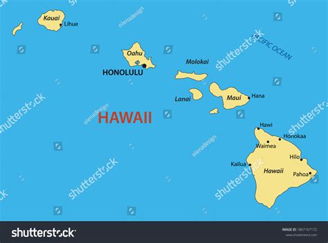 Map Of United States And Hawaii
