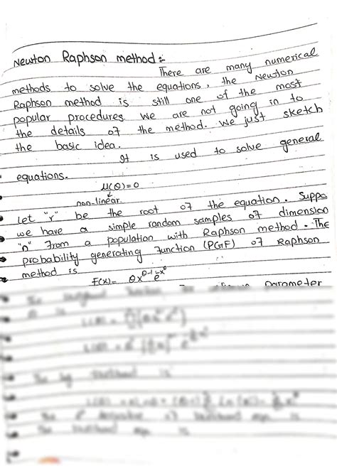 Image result for Newton-Raphson Method Solution
