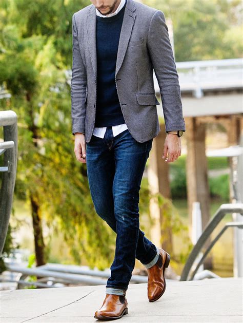 5 Fall Outfits For Men | Best Boots For Mens Autumn Style Business ...