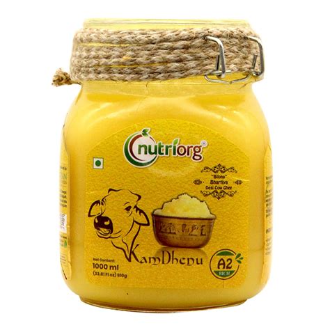 Buy NUTRIORG A2 RICH COW GHEE 500 ML Online & Get Upto 60% OFF at PharmEasy