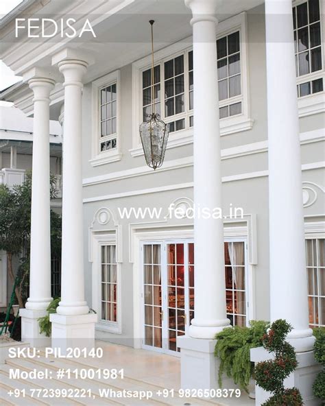 Roman Pillars Home Decor Concrete Pillar Design Cemented Pop Pillar ...