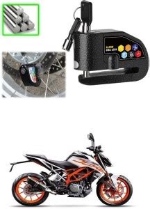 Qiisx Disc Alarm Lock DAZ Motorcycle Alarm Lock 110db Heavy Duty Anti ...