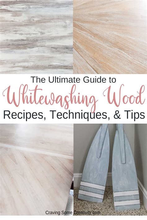 How To Whitewash Wood With White Paint at Callie Ellis blog