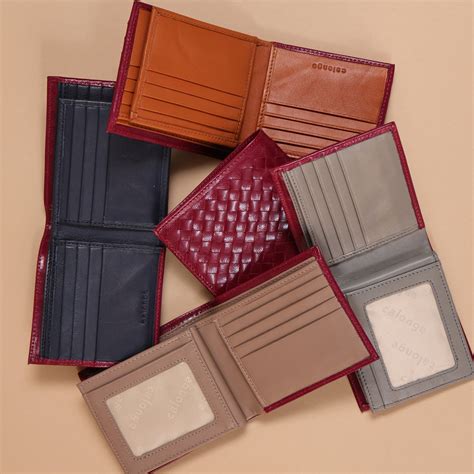 CAWM 020 | MEN'S WALLET | BERRY / BEIGE – Calonge