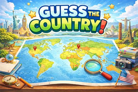 Guess the Country by Shape – World Map Quiz