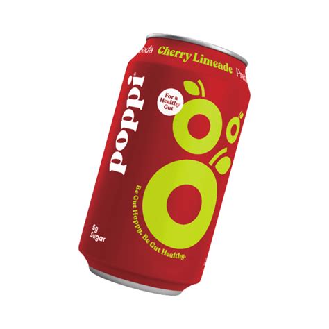 Poppi Cherry Limeade 12x355ml - Pacific Candy Wholesale