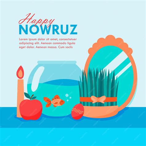 Premium Vector | Happy nowruz poster template persian new year