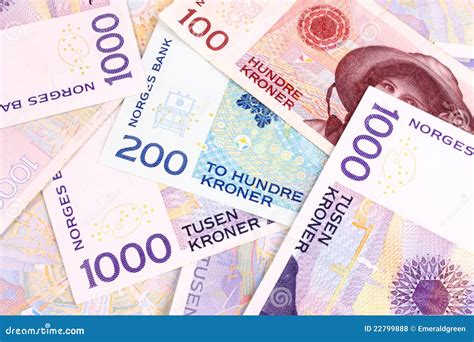Norwegian Currency Notes stock photo. Image of cash, finance - 22799888
