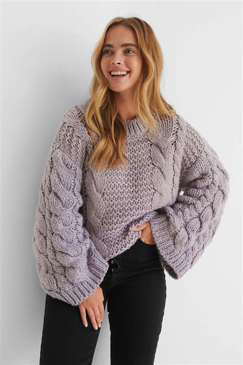 Chunky Cable Knit Sweater
