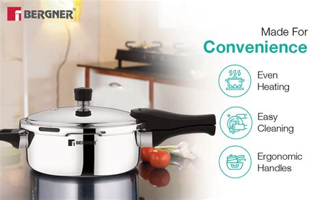 Buy Bergner TriPro 4 Pcs Tri-Ply Stainless Steel Cookware combo - 24cm ...