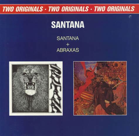 Santana Santana + Abraxas Spanish 2-LP vinyl set — RareVinyl.com