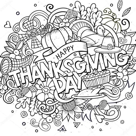 Printable Coloring Pages Thanksgiving