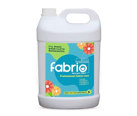 Fabrio Liquid Detergent 5L | Laundry Wash for Fabric Care | Color Care ...