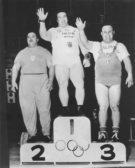 Paul Anderson Won A Olympic Gold Medal In Heavyweight Weightlifting ...