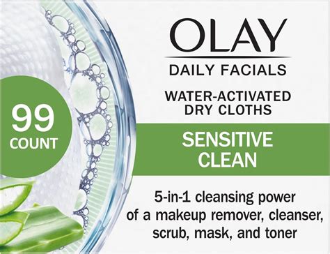 Amazon.com: Olay Cleansing Melts + Vitamin C Face Cleanser, 64 ct ...