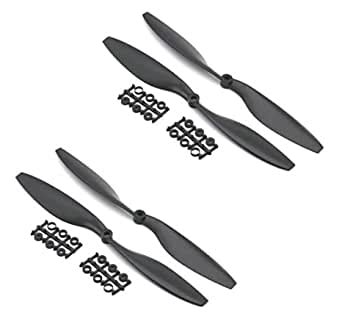 Techleads 1045/1045r Multi Rotor Helicopter Oem Propeller, Black, Set ...
