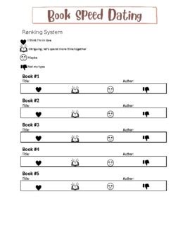 Image result for Speed Dating Form Template