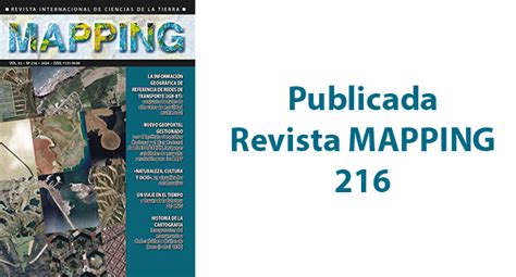 Portada MAPPING 216_web – Revista Mapping