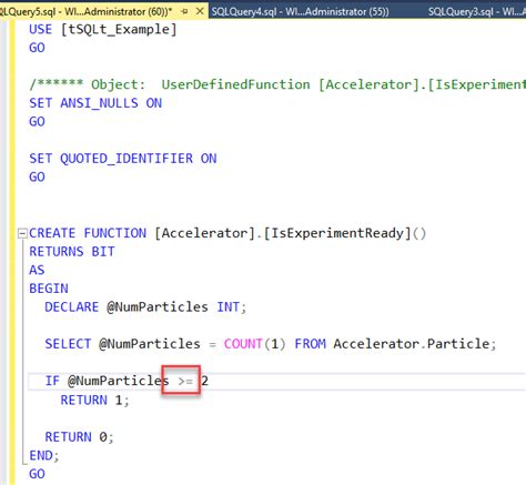 tSQLt 的图像结果