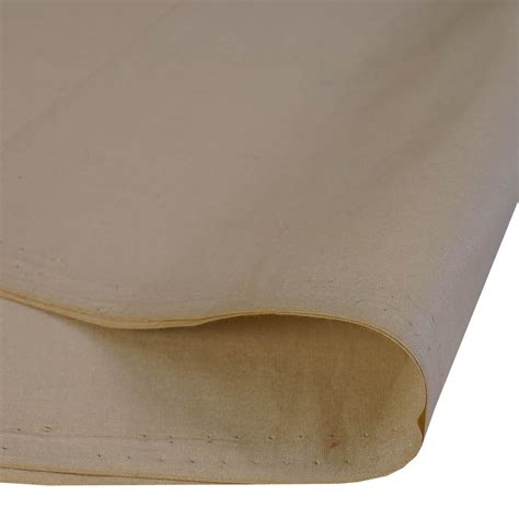 Buy (Pre Cut 1 Mtr Piece) Cream Color Cotton Voile Fabric 20057-100/6 ...