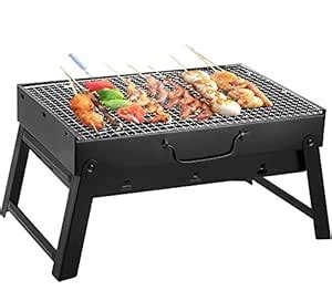 Swadhin Portable Carbon Steel Folding Charcoal Base Outdoor Barbeque ...