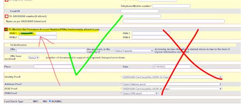 What is mention the permanent account number PAN inadvertently allotted ...
