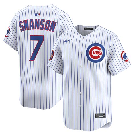 Men's Chicago Cubs Dansby Swanson Nike White 2025 MLB World Tour: Tokyo ...