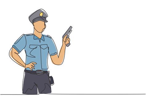 Policeman Drawing