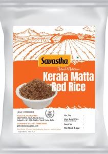 Savastha Kerala Red Matta Rice | | Natural Healthy and Nutritious Red ...
