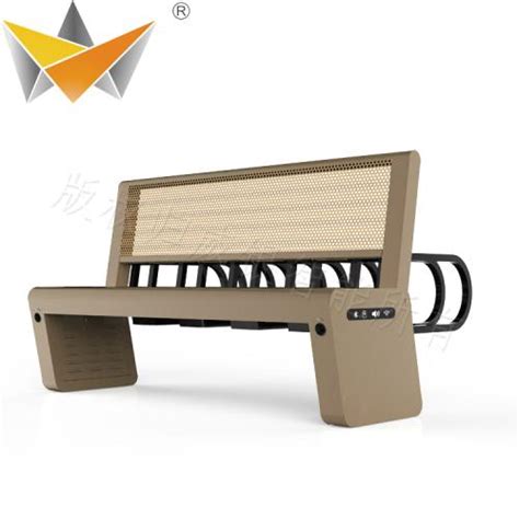 太阳能椅 智慧太阳能座椅 太阳能公园座椅WYC1916厂家设计说明