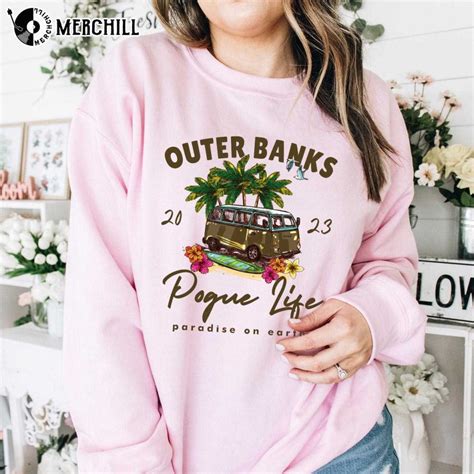 Outer Banks Pogue Life 2023 Shirt OBX Merch - Happy Place for Music Lovers