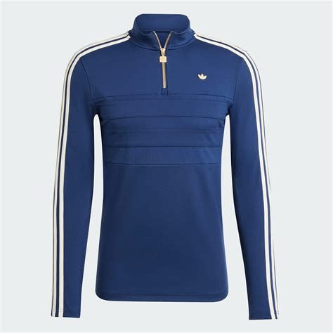 Clothing - Premium Top - Blue | adidas Kuwait