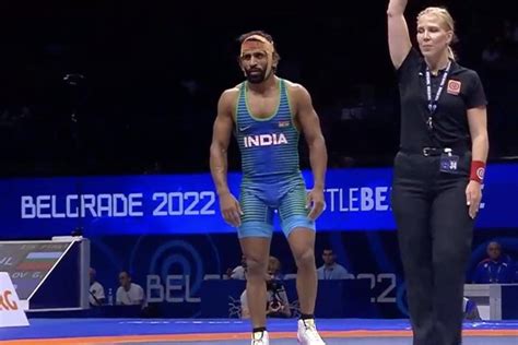 Spirited Punia Scripts History At World Wrestling Championship With A ...