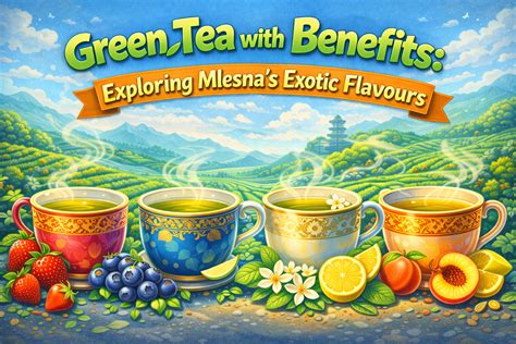 Green Tea with Benefits: Exploring Mlesna’s Exotic Flavours