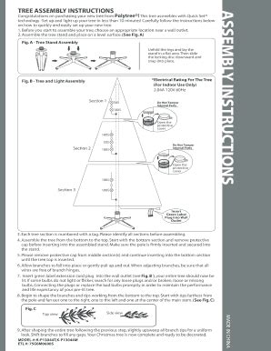 Poly Tree Instructions - Fill and Sign Printable Template Online