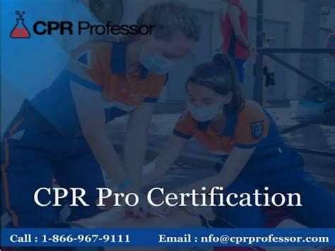 PPT - Getting The Best & Effective CPR Pro Certification Online Is Easy ...