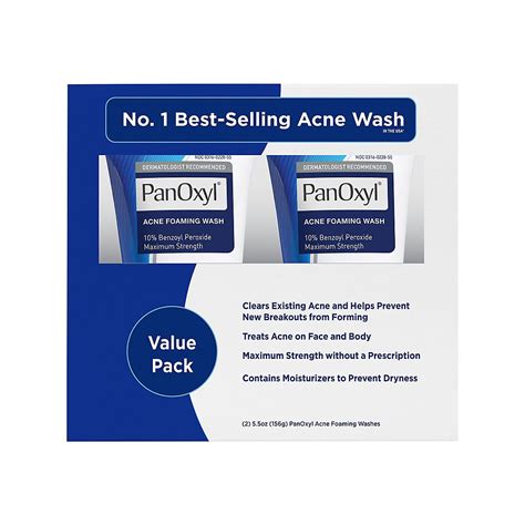 Panoxyl Acne Foaming Wash 10% Benzoyl Peroxide