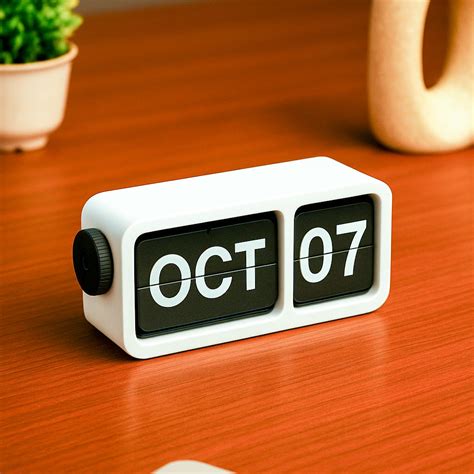 Modern Flip Calendar for Desk | Perpetual Desk Calendar – LayerStory