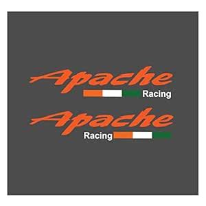 ISEE 360® Tvs Apache Racing RTR 160 180 4v Sticker Kit and Graphics ...