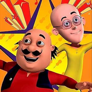 Sassoon Motu Patlu Cartoon Printed Towel for Kids, Yellow (1Pc) - 100% ...
